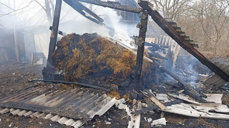 Пожежі на Городоччині: рятувальники гасили полум’я в Остапківцях та Лісоводах