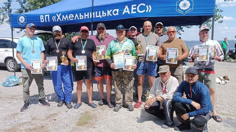 У «Клубі рибалок-аматорів ВП ХАЕС» провели благодійні змагання