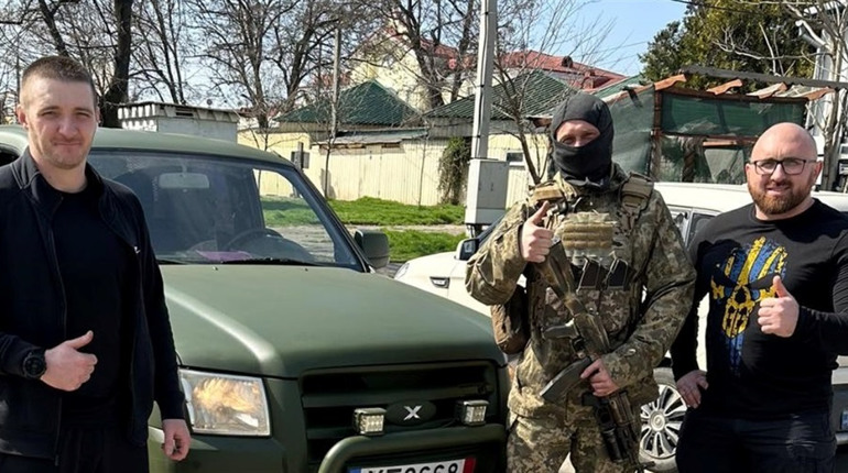 Газаєв: протягом місяця передали 3 авто для бійців ЗСУ на херсонський та запорізький напрямки