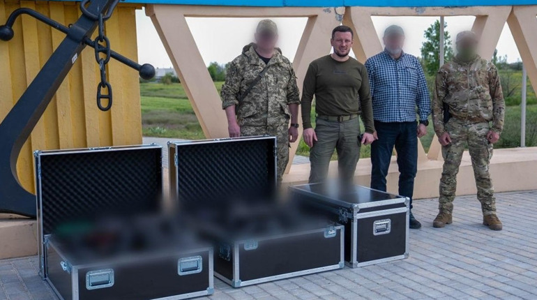 Підрозділ морської піхоти, що боронить Херсонщину, отримав нові ударні далекобійні БпЛА