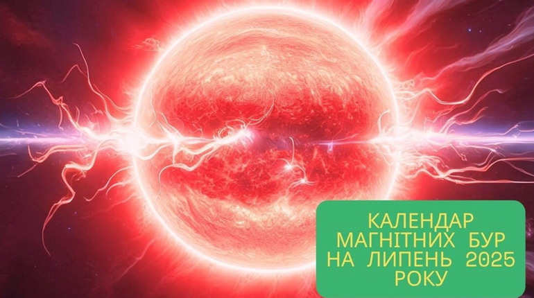 Календар магнітних бур на липень 2025 року: як підготуватися та захистити себе