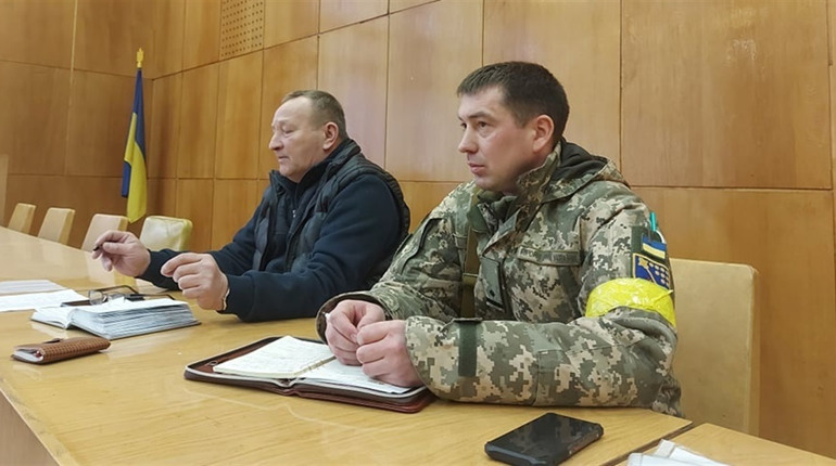 Майор Олександр Чумак: Допоможемо нашому війську, дотримуватимемося умов військового стану