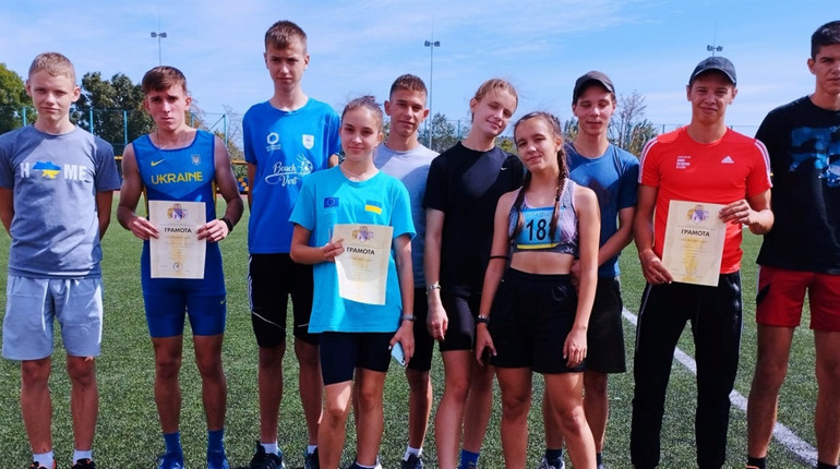 Жовтоводці посіли призові місця на змаганнях з легкої атлетики у Дніпрі