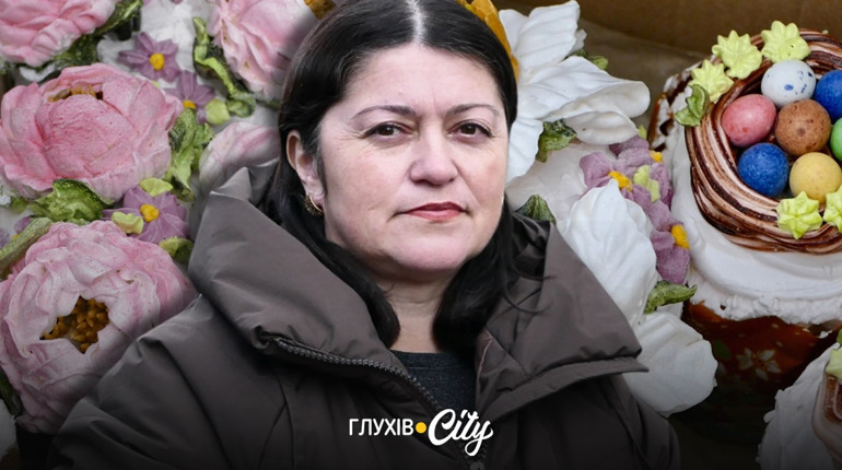 Паска з зефірними квітами: господиня з Глухівщини підкорює гастросвіт домашньою великодньою випічкою