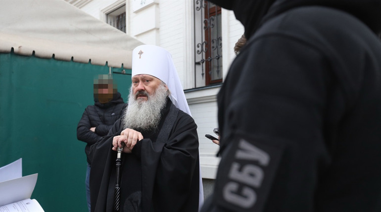 "Люди довольні": СБУ повідомила про підозру митрополиту УПЦ (МП) Павлу, який вітав окупацію Херсона