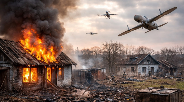 Росіяни атакували Чернігівщину дронами: пошкоджені будинки у трьох районах