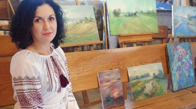 Зібрати кошти на лікування Юрію Гладищуку допомагає місцева художниця