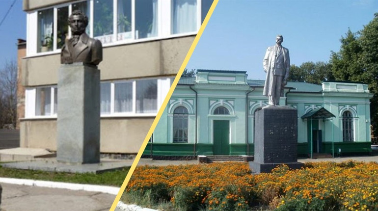 Пушкін і Горький — поза спадщиною в Берестинському районі: пам’ятники вилучено з держреєстру