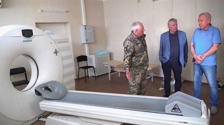 Начальник Сумської СОВА Володимир Артюх відвідав діагностичний центр у Шостці, якій нині зачинений