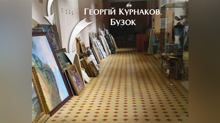 Ідентифікували ще одну картину херсонського художника, викрадену росіянами з Художнього музею