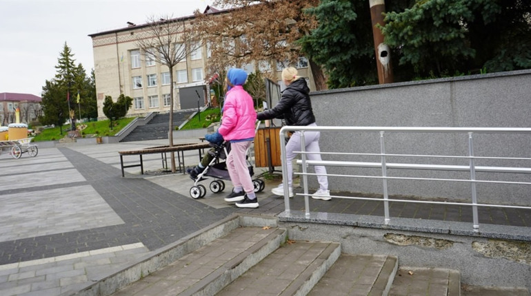 4,5 кілометра без перешкод: у Городку готують проєкт доступного простору