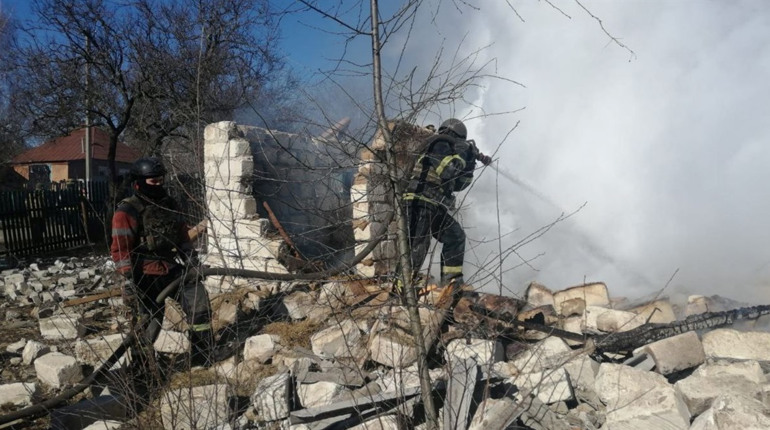 Бомбардування Купʼянська, пожежі в навколишніх селах — наслідки збройної агресії росіян 28 лютого