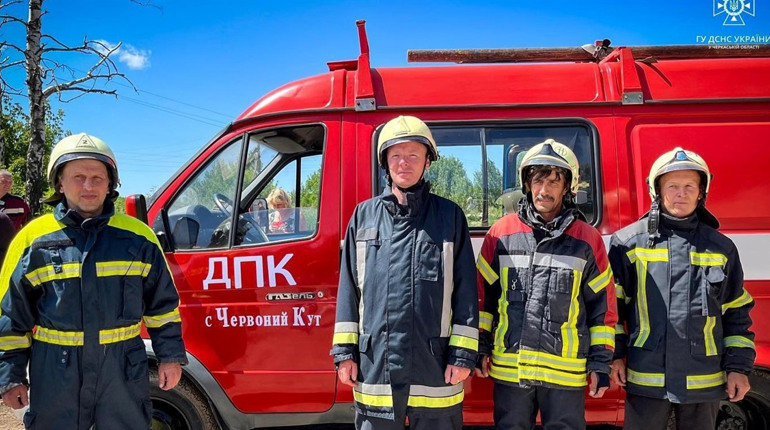 В Буцькій громаді, що на Уманщині створили вже другу добровільну пожежну команду