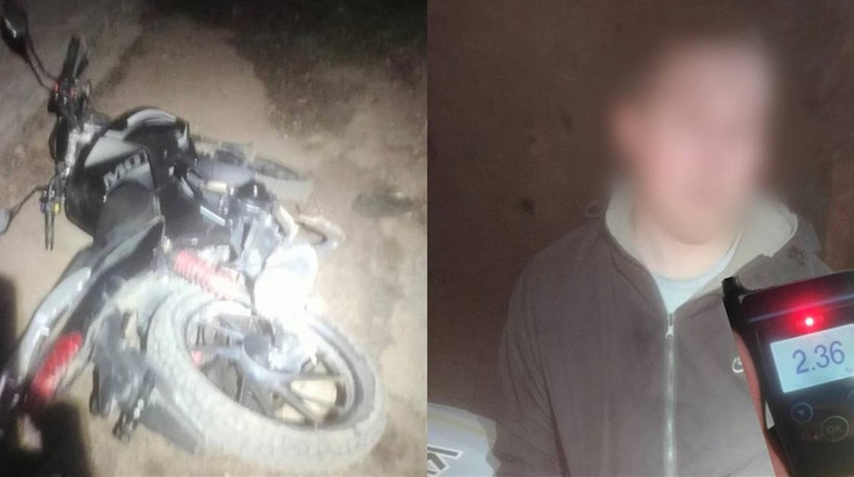 У Клесівській громаді зупинили 26-річного мотоцикліста без прав і напідпитку