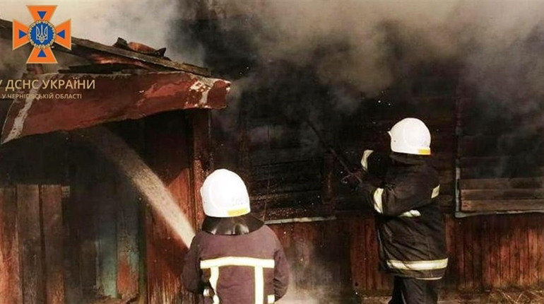 На Чернігівщині під час пожежі загинув 58-річний чоловік