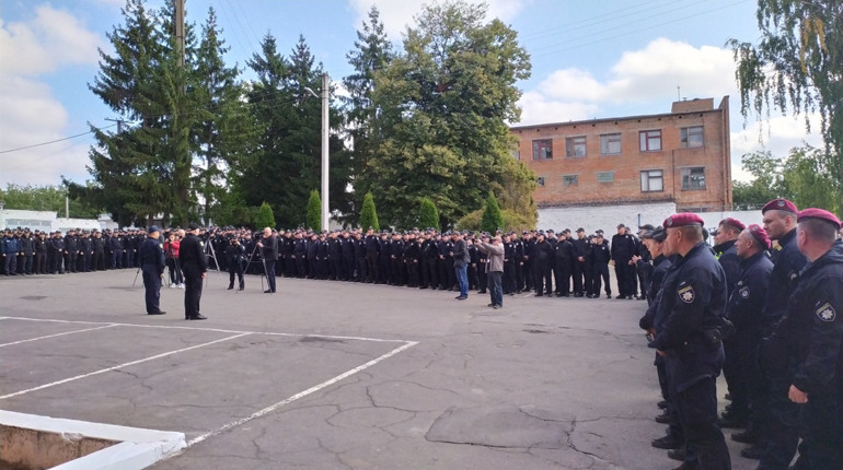 До Умані прибув зведений загін поліції для забезпечення громадського порядку під час Рош-Га-Шана