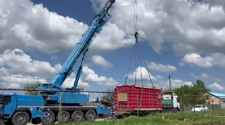 У Петродолинському будують модульну амбулаторію за підтримки партнерів із Німеччини