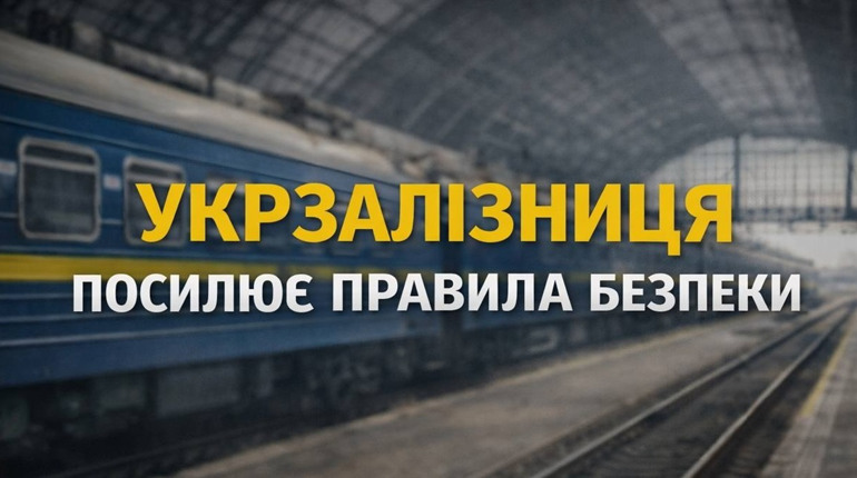 Укрзалізниця посилює правила безпеки: що потрібно знати пасажирам