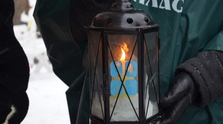 Вифлеємський вогонь миру прибув у Нижні Сірогози