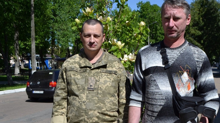 Глухівчанин отримав відзнаку Міністерстра оборони України за поранення, отримане під Соледаром