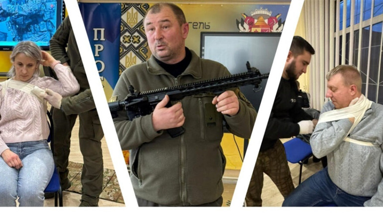 У Звягелі розпочалася підготовка до національного спротиву