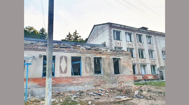 Наслідки обстрілів Іскрисківщини: зруйновано приміщення ПТУ