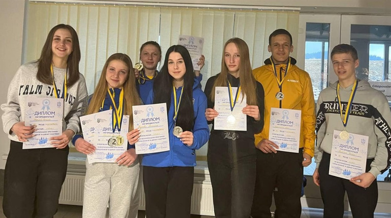 Глухівчани зайняли призові місця у всеукраїнських змаганнях із біатлону серед юнаків та дівчат