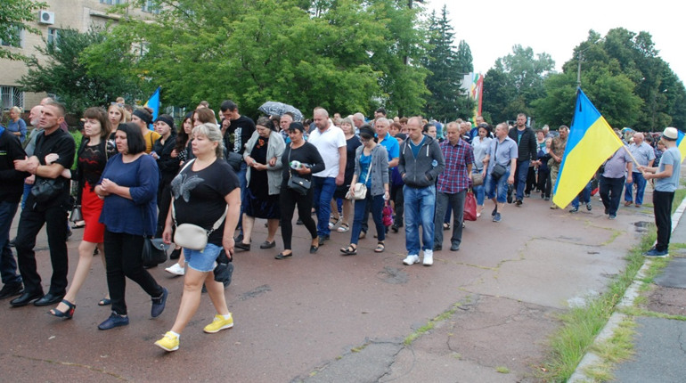 Шосткинська громада попращалась з військовими, які загинули під час ворожого обстрілу