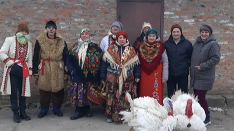 Щедрий вечір на Білопільщині: куди приходили щедрувальники