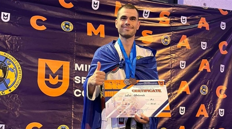 Гадячанин Олексанр Скляр став чемпіоном чемпіонату Європи військово-спортивного багатоборства