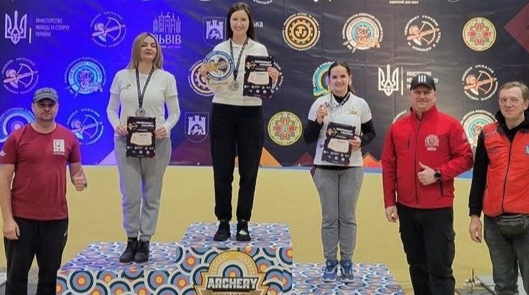 Новокаховчанка Анастасія Павлова стала чемпіонкою України зі стрільби з лука
