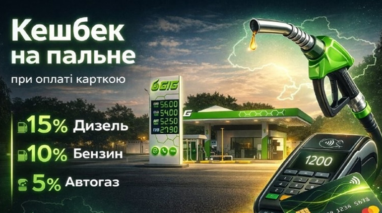 Де у Жовтих Водах якісне пальне та кешбек — АЗС GIG