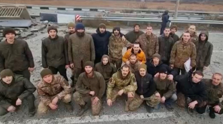З російського полону повернули трьох українських воїнів з Чернігівщини, які обороняли ЧАЕС