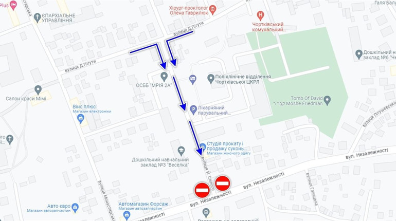 У Чорткові рух по вулиці Йосипа Сліпого невдовзі стане одностороннім