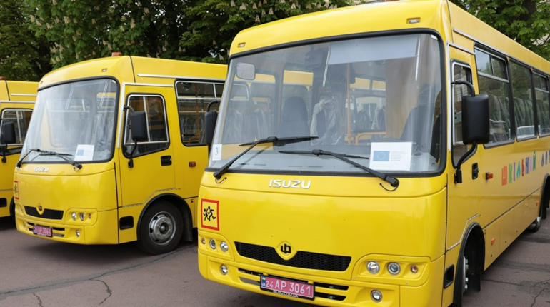 Городоччина отримала новий інклюзивний шкільний автобус