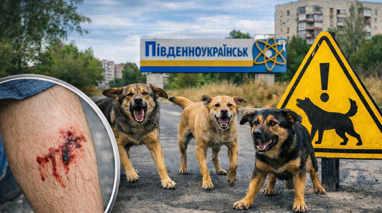 117 укусів за рік: статистика нападів бродячих собак у Південноукраїнській громаді