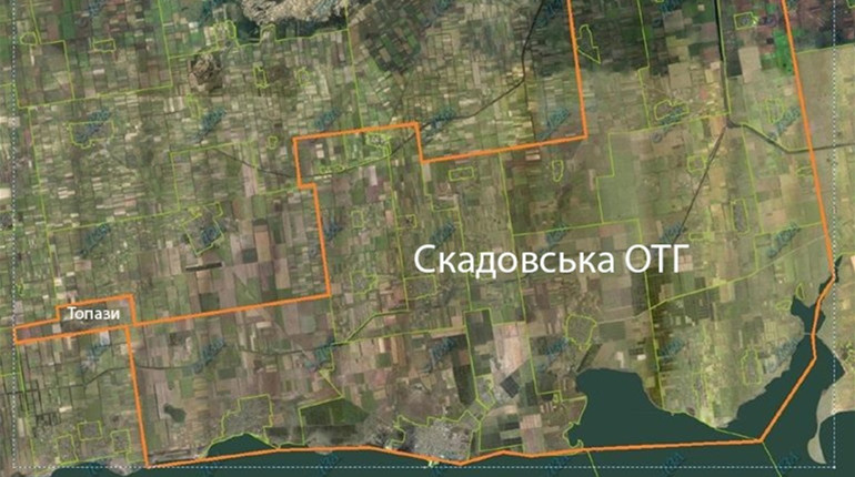 У Скадовська "вкрали" Топази: 1000 гектарів пісків, лісу та озер зникли з карти Скадовської ОТГ