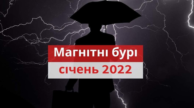 Магнітні бурі в січні