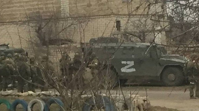 У Херсоні російські танки і БТРи