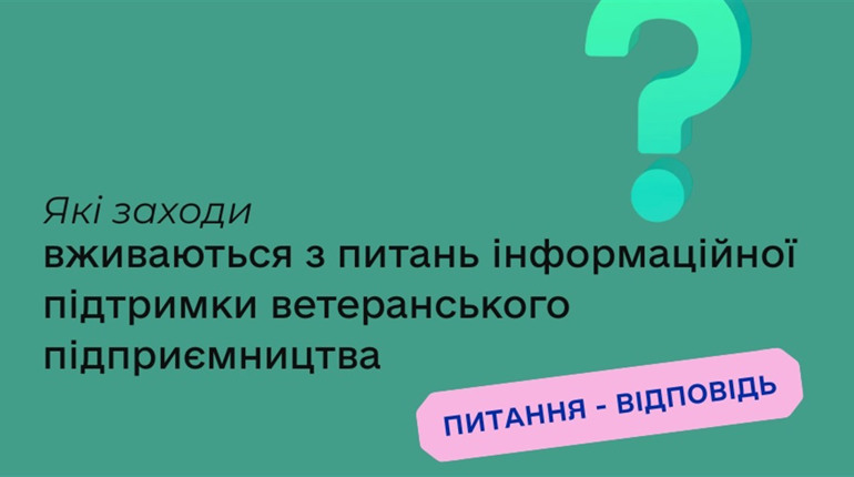 Державна інформаційна підтримка ветеранського підприємництва: що варто знати