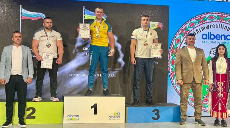 Олег Жох – чемпіон світу з армрестлінгу