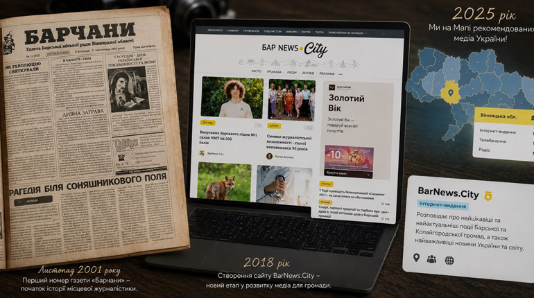 BarNews.City потрапив до Мапи рекомендованих медіа, пройшовши незалежний аудит медіа