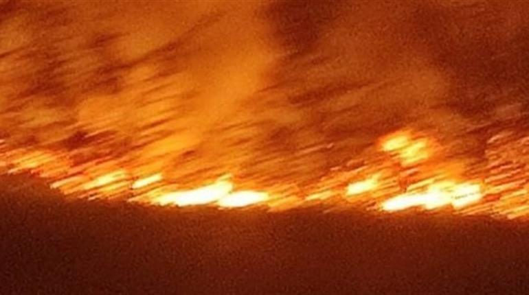 У Таврійську сталася масштабна пожежа