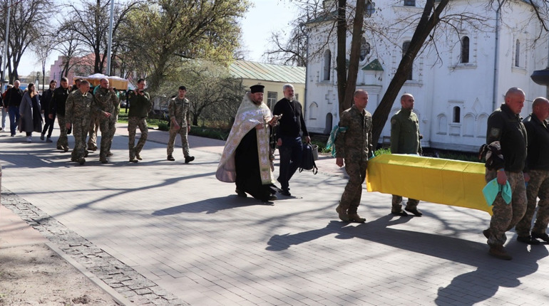 У Ніжині попрощалися із загиблим Героєм – Новіком Богданом