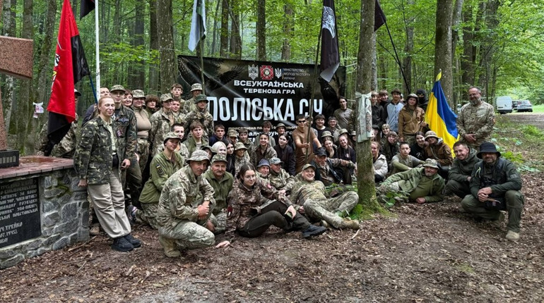 "Поліська Січ": сто учасників з усієї країни, ніч без вогнища і лекція СБУ про вербування