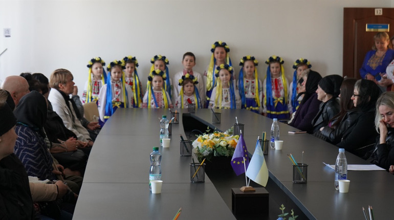 До Дня матері. У Городку відбулася зустріч з матерями загиблих Героїв