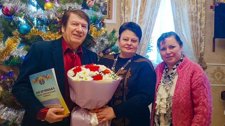 Ювілей митця і патріота: у Слободі із 75-річчям привітали Олександра Карпенка