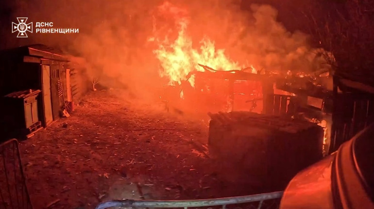 На Сарненщині згоріли майно та хлів, де були тварини
