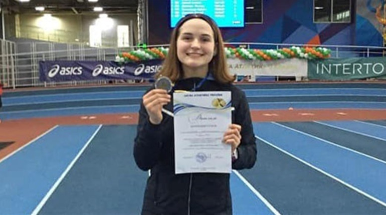 Христина Славич – бронзова призерка Чемпіонату України з легкої атлетики серед юніорів