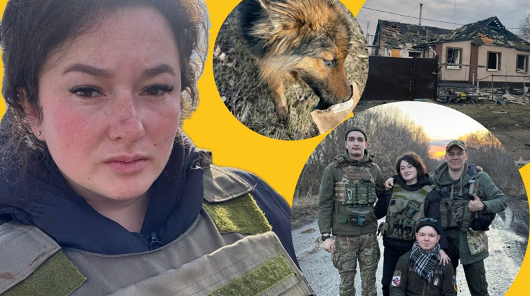 «Місія – рятувати прикордоння». Історія волонтерки, яка евакуює тварин із прифронтових зон Сумщини